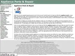 Sites similar to appliancepartsresource.com