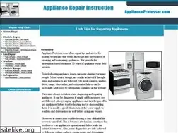 Sites similar to applianceprofessor.com