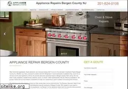Sites similar to appliancerepairbergencountynj.com