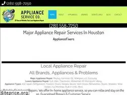 Sites similar to appliancerepairhouston.net