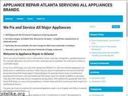 Sites similar to appliancerepairinatlanta.us