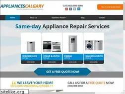 Sites similar to appliancerepairincalgary.ca