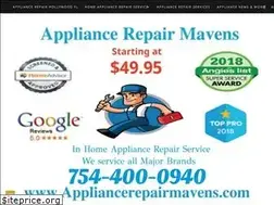 Sites similar to appliancerepairmavens.com