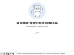 Sites similar to appliancerepairprosedmonton.ca