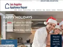 Sites similar to appliancerepairservicela.com