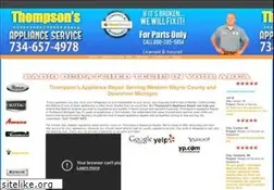 Sites similar to appliancerepairservicemichigan.com