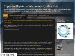 Sites similar to appliancerepairsuffolkcountyny.com