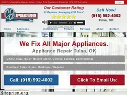 Sites similar to appliancerepairtulsaok.com