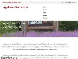 Sites similar to applianceserviceak.com