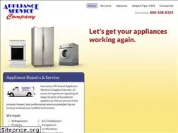 Sites similar to applianceserviceco.com