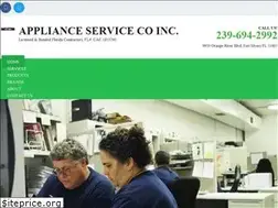 Sites similar to applianceservicecoinc.net