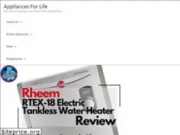 Sites similar to appliancesforlife.com