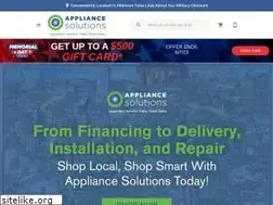Sites similar to appliancesolutionstulsa.com