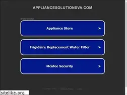 Sites similar to appliancesolutionsva.com