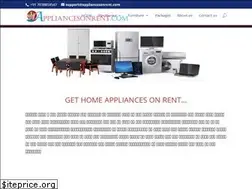 Sites similar to appliancesonrent.com