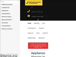 Sites similar to appliancesrepairvegas.com