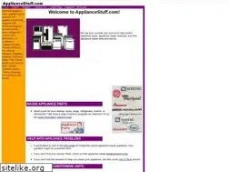 Sites similar to appliancestuff.com