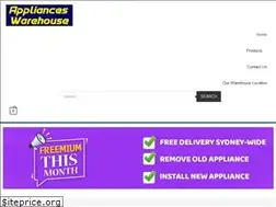 Sites similar to applianceswarehouse.com.au