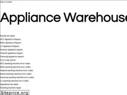 Sites similar to appliancewarehouseservices.com
