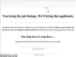 Sites similar to applicantpool.com