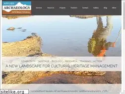 Sites similar to appliedarchaeologyinternational.com
