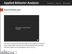 Sites similar to appliedbehavioranalysis.com