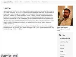 Sites similar to appliedcaffeine.org