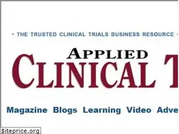 Sites similar to appliedclinicaltrialsonline.com
