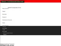 Sites similar to appliedcrypto.ethz.ch