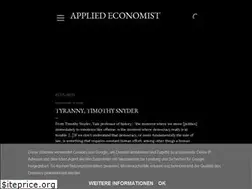 Sites similar to appliedeconomist.net