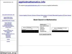 Sites similar to appliedmathematics.info
