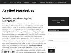 Sites similar to appliedmetabolics.com