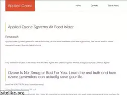 Sites similar to appliedozone.com