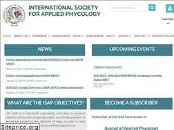 Sites similar to appliedphycologysoc.org