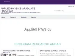 Sites similar to appliedphysics.northwestern.edu