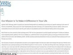 Sites similar to appliedvedicastrology.com