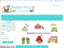 Sites similar to appliqueforkids.com