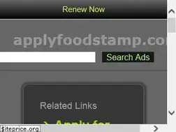 Sites similar to applyfoodstamp.com