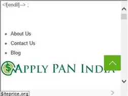 Sites similar to applypanindia.in