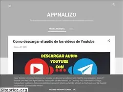 Sites similar to appnalizo.blogspot.com