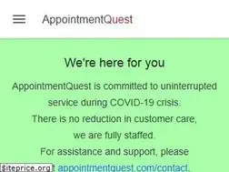 Sites similar to appointmentquest.com