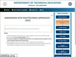 Sites similar to appolycet.nic.in