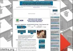 Sites similar to appraiserdatabase.com