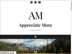 Sites similar to appreciatemore.com