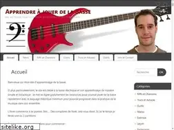 Sites similar to apprendre-a-jouer-de-la-basse-electrique.info