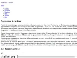 Sites similar to apprendre-cuisine.com