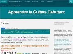 Sites similar to apprendre-la-guitare-debutant.com