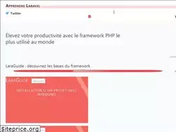Sites similar to apprendre-laravel.fr