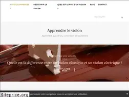 Sites similar to apprendre-le-violon.com