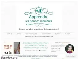Sites similar to apprendre-les-bonnes-manieres.com